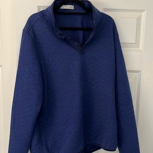 Holderness and Bourne snap sweater
